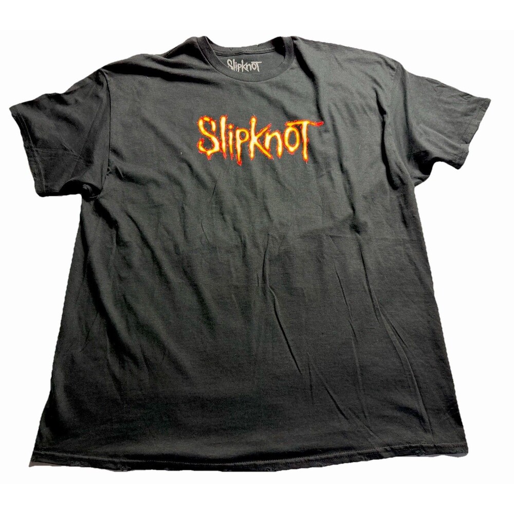 Slipknot Hard Metal Rock NWOT Mens Tour 2024 Concert 2XL Distressed Look F19